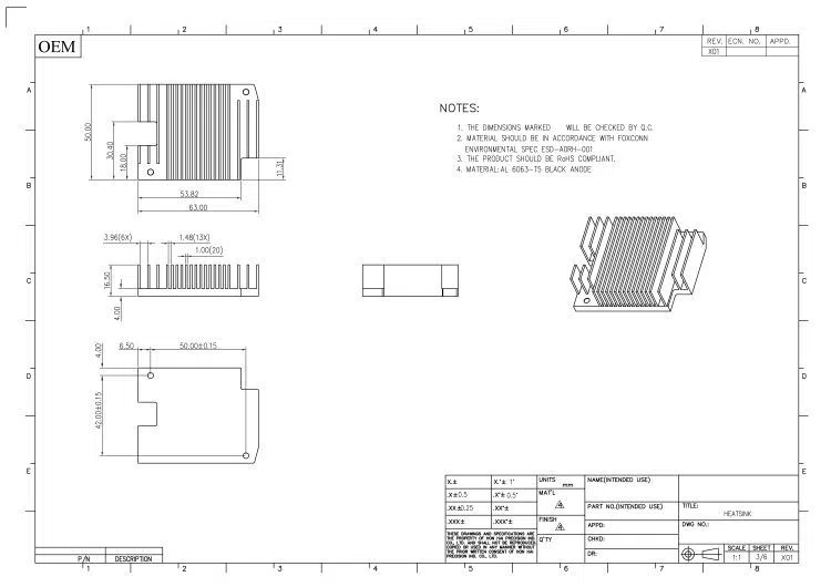 Aluminum extrusion heatsink inquiry