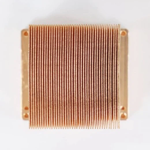 Медный радиатор с ребристыми ребрами