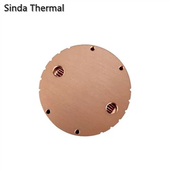 Медный блок теплоотвода