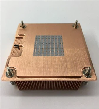 Медный кулер процессора