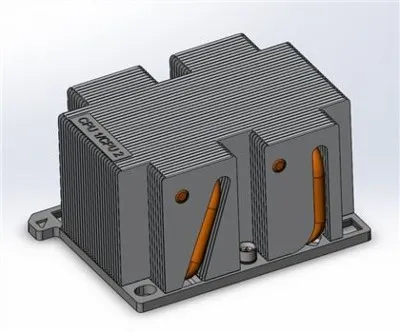 Радиатор процессора Intel Purley 2U