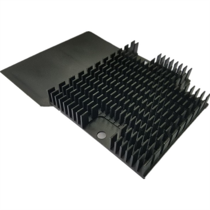 Aluminum Extruded Radiator With CNC Machining For Telecommunication