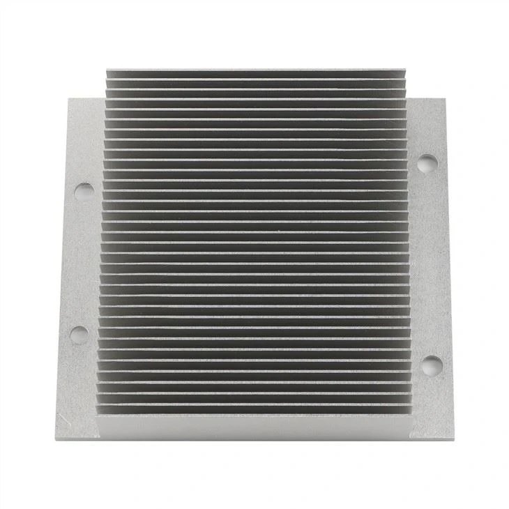 Large Aluminum CNC Machining Heatsink Extrusion