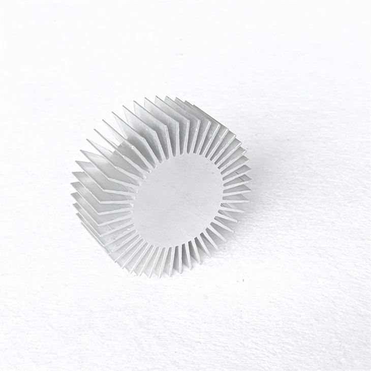 Round Extruded Aluminum Heat Sink