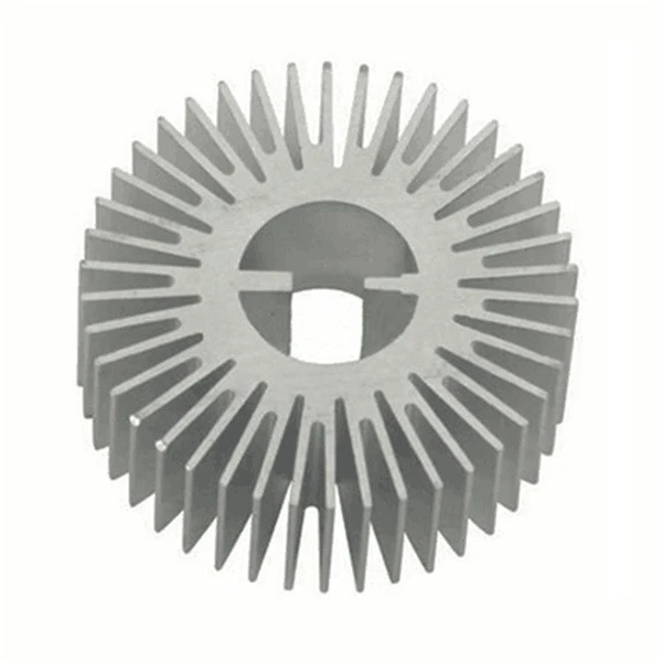 Round Extruded Aluminum Heat Sink
