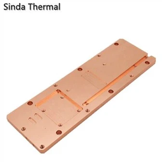 Медный пластинчатый радиатор