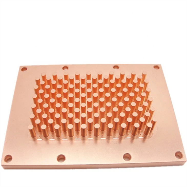 Медный ребристый радиатор IGBT