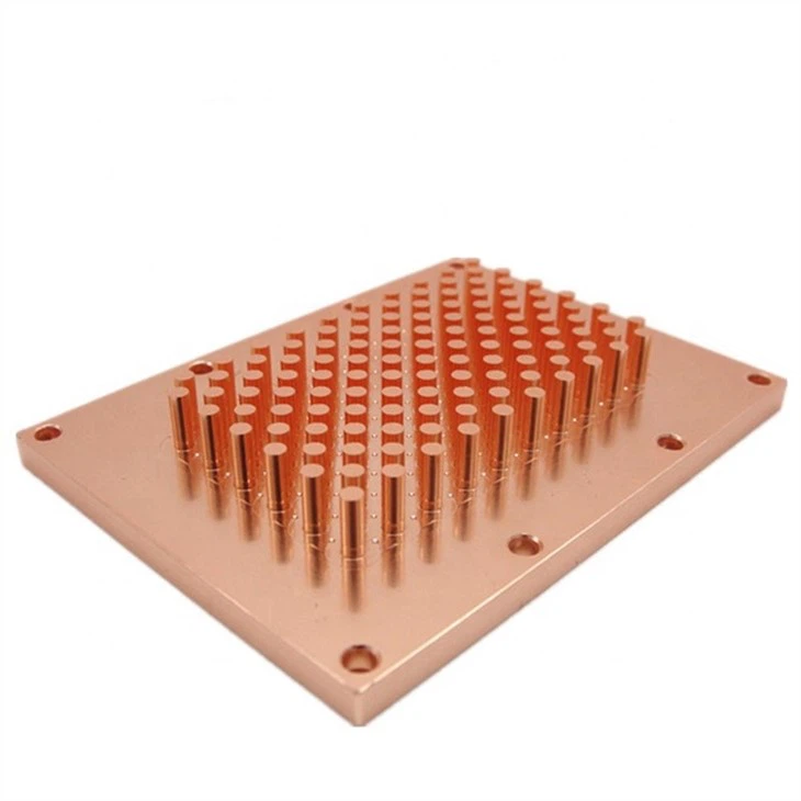 Copper Pin Fin IGBT Heat Sink